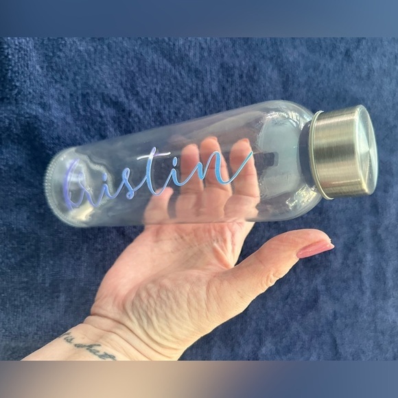 🎉Kristin On Glass Water Bottle - Picture 4 of 4